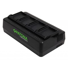 PATONA Premium 4-kanałowa Ładowarka EN-EL15 do aparatu Nikon D600 D750 D800 D810 D810A D7000 D7100 D7200 D7500