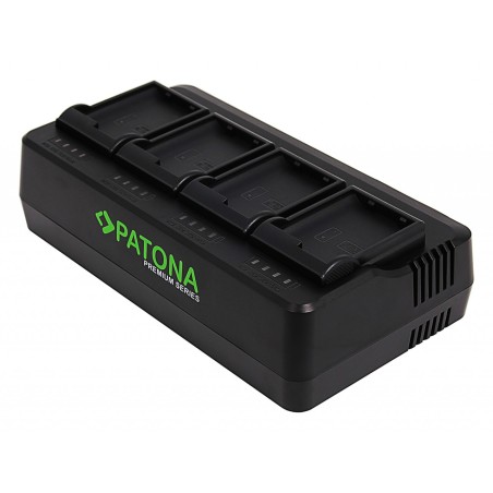 PATONA Premium 4-kanałowa Ładowarka EN-EL15 do aparatu Nikon D600 D750 D800 D810 D810A D7000 D7100 D7200 D7500