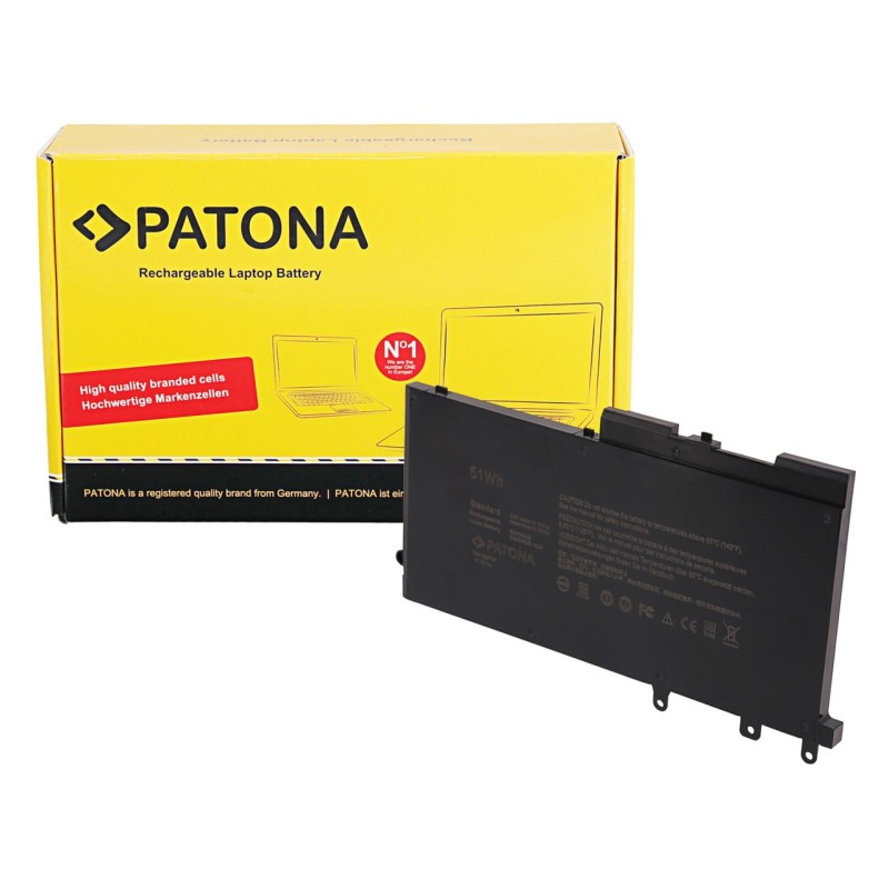 PATONA Bateria do DELL Latitude 5280, 5290, 5480, 5490, 5580, 5590 — 4YFVG / 083XPC / 83XPC / D4CMT / 93FTF