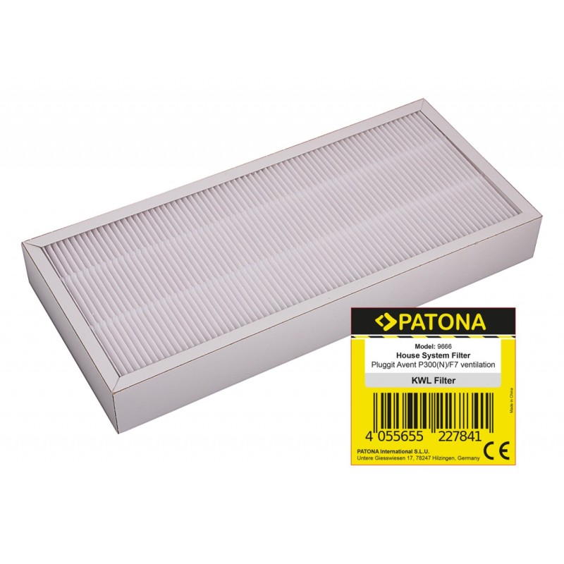 PATONA Filtr do centrali wentylacyjnej Pluggit Avent P300 (N) F7 PATONA Filtr do centrali wentylacyjnej Pluggit Avent P300 (N) F7