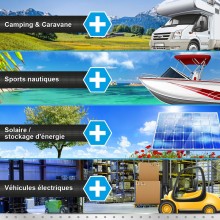 Bateria PATONA Platinum LiFePO4 12V 12Ah 144Wh 12.000mAh