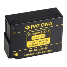 Bateria PATONA do Panasonic DMW-BLC12 E Lumix DM FZ200 BLC12 BLC12PP